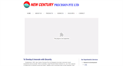 Desktop Screenshot of newcentury-cadcam.com